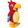 DE. CAR DE CAR Ripetix Pappagallo Perry, Dimensione: H 20 cm, Pile: 3AAA incluse, Giallo/Rosso