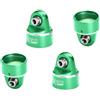 GPM Aluminium 7075 Alloy Damper Top cap for Optional And Original Shock Absorbers for Traxxas 1/6 Funco PRO Scale 2WD Sand Car 8S-109076-4 Upgrades - Green