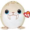 Ty Squishy Beanies - Toofers il Tricheco, Morbido Cuscino di Peluche con Occhioni Azzurri Glitter, Idea Regalo per Grandi e Piccini, Tutti da Collezionare - 33 cm - T39363