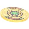 Milisten Protezione per Carte da Poker in Metallo, Souvenir, Gioco | Collezionabile Affidabile per Tavolo, Design Raffinato, Accessorio per Appassionati, Migliora L'esperienza