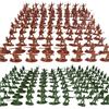 Grtheenumb Figure d'azione del soldato, 200 pezzi di uomini dell'esercito in plastica 12 modelli Soldatini misti Gioco fantasioso Figure d'azione degli uomini dell'esercito per bambini dai 3 anni in su