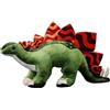 lilizzhoumax Peluche Stegosauro 40cm/16", simulazione Peluche Stegosauro, simpatico giocattolo morbido Peluche Stegosauro Bambole Animali Selvatici, Regalo per Bambini e Amici