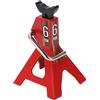 Buachois Cavalletti in Scala Per Auto RC, Mini Cavalletti Regolabili, Accessorio Decorativo Per Simulazione di Altezza Compatibile con Auto RC SCX10 D90 1/10(Rosso)
