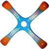 Boomerang evolution Boomerang S-Quad, Boomerang per principianti o Buon Lanciatore, creato da Il Campione del Mondo, facile da lanciare, sport all'aria aperta, con una portata di 20 metri, attenersi alle linee guida (blu