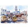 Maimeili Puzzle da 500 Pezzi Gioco di Famiglia Stimolante Arte Vivace con Paesaggi Città Animali Temi Vacanzieri Carta Riciclata Premium Senza Polvere Dimensioni Finali 46x28 cm