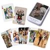 HCLRIU Carte da Gioco Personalizzate con Foto, Carta Poker Personalizzata con Foto, Carte da Gioco Personalizzabile Stampata Fronte Retro, Regali per Matrimoni, Feste, Anniversari, Natale (Stile 3)