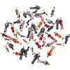 ESmoda 50pcs G Scala 1:30 Mix Dipinto Modello Persone Parco Passeggero Street Figure