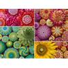 Ravensburger Color Your World Series: Mandala Blooms Puzzle da 500 pezzi per adulti - 80688 - Utensili fatti a mano, Made in Germany, ogni pezzo si adatta perfettamente