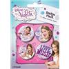 Violetta 4 Badges Set
