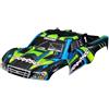 Traxxas Corpo senza clip verde Slash 4X4