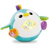 VTech Fiocco Simpatici Rimbalzi, Pinguino Peluche Interattivo con Oltre 70 Frasi e Canzoni, Parla e Ripete Voce Registrata, Canta e Rimbalza, Lingua Italiana, Batterie Incluse, 1-5 Anni
