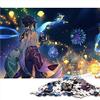 BUBELS Genshin Impact Xiao Puzzle per Adulti 1000 Pezzi 100% Giochi in Cartone riciclato Giocattoli Regalo 26x38 cm
