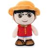 Barrado One Piece - Protagonisti della Serie One Piece Live Action Peluche 24-27 cm - Luffy, Zoro, Nami - Qualità Super Soft (Luffy)