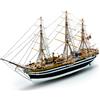 Mamoli Kit Barca Amerigo VESPUCCI Wooden Ship Scala 1:150 L:720mm H:375