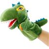 Lainiaoly Marionette A Mano Marionette Di Dinosauro A Bocca Aperta Per Bambini, Figurina Di Dinosauro Di Peluche, Marionetta Di Dinosauro Di Peluche, Simpatico Cartone Animato Tirannosauro Dinosauro Giocattoli