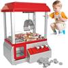 Generico Mini Claw Machine Game - Electronic Candy Grabber per bambini con musica e 24 monete | Macchina per premi per giocattoli per feste, premi, compleanni, gioco in casa, regalo di intrattenimento d