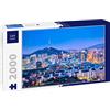 Lais Puzzle Paesaggio Urbano di Seoul al Tramonto in Corea del Sud 2000 Pezzi