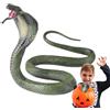 Generico Pranning Di - Figurina Di Serpente Cobra | GAG Del Trucco Da Festa Spaventoso, Giocattoli Divertenti, Statue Realistica Di Cobra Snake, Snake Cobra, Oggetti Di Scena Di Halloween, Roba
