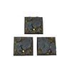 War World Gaming 3 x Basette Quadrate per Miniature Campo di Battaglia Fantasy di Pietra (50mm) - 28mm Wargame Terrain Modello Diorama Figure Piedistalli Guerra Medievale Pietra Spedizione Tracciata