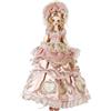 Oueneifs BJD Doll 1/4 Unana Full Set B European Court Style Outfit Tiered Dress Resina Giocattolo per 15+ Anni