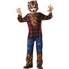 Rubie's- Lupo Mannaro Ufficiale Costume Ragazzi, Multicolore, S, 300420S