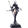 Xinnice Figura di anime 2B Yorha, 2B Automata Action Figure, n°2 tipo B gioco statua, modello in PVC, 28 cm, colore nero
