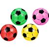 GARIOUANS Set 4 Pezzi Palloni da Calcio Gonfiabili per Bambini in Plastica Colorata, Giocattolo Sportivo Educativo, per Uso Indoor e Sul Prato Colore Casuale