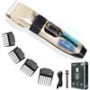 GHONLZIN Tagliacapelli Uomo Professionale Rasoio Elettrico Kit di Taglio dei Capelli Ricaricabile per Tronchesine per Uomo (Oro)