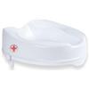 REMEDIA ONE Rialzo WC per Anziani senza Coperchio, Bianco, 10 cm | Alzata per WC Regolabile con Seduta Ergonomica, Alzawater per Protesi Anca, per Anziani e Disabili