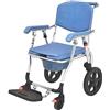 Ddasam Sedia comoda wc per anziani con rotelle Sedia per Doccia Disabili sedia wc per anziani sedia wc per anziani rialzo per wc disabili Carrozzina Doccia per Disabili e Anziani con WC