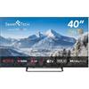 SMART TECH Smart-Tech 40FW01V 40" Full HD LED Smart TV con Wi-Fi e DVB-T2