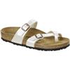 Birkenstock Womens Mayari Graceful Pearl White Birko-Flor Sandals 39 EU