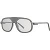 Out Of Vision 1 V-1 Occhiali da sole con Lente elettronica IRID X-10 da 6% a 60% fotocromatica istantanea (Frost grey/silver IRID X-10)