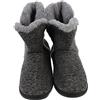 DEARMAMY Babbucce Uomo Invernali Design Piatto e Interno in Cashmere, Paio 1, Morbide e Calde, Taglia 43-44 per Casa e Uso Quotidiano
