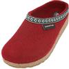 HAFLINGER Pantofole Unisex Adulto Grizzly Franzl 711001, Numero:39 EU, Colore:Rosso
