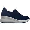 ENVAL SOFT Slip On Blu in Tessuto con Zeppa da Donna - 39