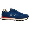 SUN68 Scarpe Sneaker Boy's Tom Solid Teen Suede/Nylon Blu Royal ZS24SU13 Z34301T 36