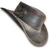 Oztrala CAPPELLO Australiano Oliato Outback Aussie Western Cowboy Uomini Donne Bushman HL31, Cachi, Large