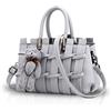 NICOLE & DORIS New Girl/femminile dolce Fashion Handbag Messenger Bag di Crossbody della spalla della borsa del Tote Grigio chiaro Nicole & Doris