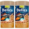 Tetra Delica Krill - Cibo naturale con 100% krill liofilizzato, snack naturale per pesci ornamentali, barattolo da 100 ml (Confezione da 2)