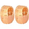 Trixie Bamboo Exotic Nest, 9 x 10 cm (Confezione da 2)