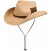 Stetson Tenderell Cappello da Cowboy di Paglia Fascia in Pelle Uomo Primavera Estate