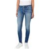 Pepe Jeans Pixie, Jeans Donna, Blu (Denim-hn6), 26W / 32L