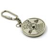 Royal Family Portachiavi in sheffield argento con calendario perpetuo - un elegante accessorio in silver plated