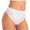JADEA 6 Pezzi Slip Donna con Pizzo Art. 791 (Bianco, 5)