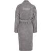 your surprise Accappatoio donna personalizzato bianco - S/M, in cotone con nome ricamato