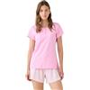 Noidinotte; more than pyjamas Noidinotte - Pigiama Donna Estivo in Cotone Articolo Vichy Heart - S Rosa
