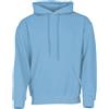 Fruit of the Loom - Felpa con Cappuccio - Uomo (S) (Azzurro Cielo)