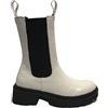 Guess Scarpe Donna Stivale Chelsea Boot Lori Ecopelle Stampa Cocco White D22GU36 FL7LORPEL10 40