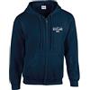 Cyclops Print 100% Scotland Six Nation Rugby ZIP FELPA UOMO NAVY, Marina Militare, XL